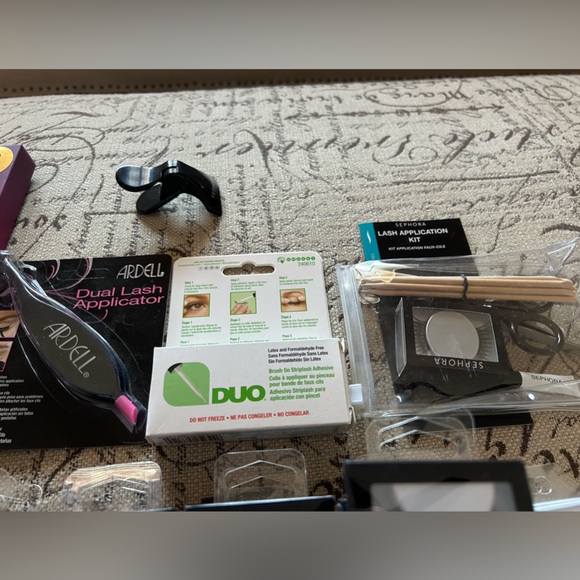 False Lashes Collection—42 pairs of lashes with kit, applicators, and glue - Picture 3 of 5